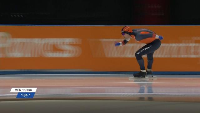 기록을 줄여보는 루이스 홀라르 [월드컵 6차 남자 1500m]