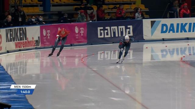 뒷심이 부족했던 알란 달 요한손 [월드컵 6차 남자 1500m]