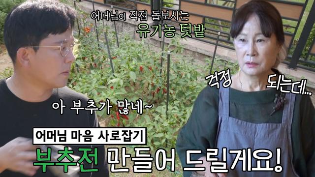 “부추전 한번 제가...” 김준호, 부추전 재료 찾으러 간 텃밭에서 뽑아온 파